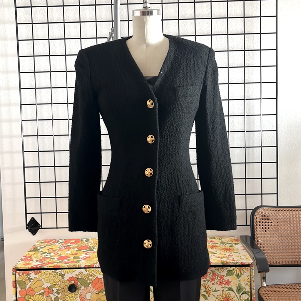 Donna Karan New York Boucle Jacket
